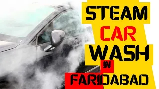 Interior Steam car wash | save your car #steamwash #detailing #steamer #watersave
