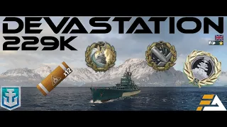 DEVASTATION | British Tier ★ Battleship | World of Warships