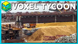 VOXEL TYCOON ► BRÜCKEN bauen wagen | Logistik Simulator [s4e17]