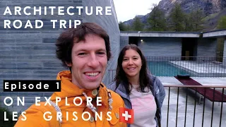 ROADTRIP Switzerland :Grisons its architecture Zumthor & Olgiati. We film the thermal baths of Vals!