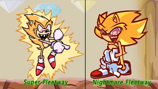 FNF Chaos But It's Chaos Nightmare Fleetway Vs Fleetway Sonic Sing It | Chaos Nightmare Fleetway Mod