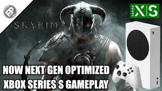 Skyrim: Next Gen Update - Xbox Series S Gameplay (60fps)