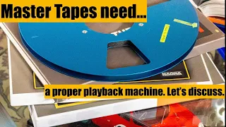 Masters tapes need a proper playback machine. Let's discuss! | Master Tapes | HiFi | Stereo