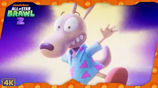 Nickelodeon All-Star Brawl 2 ⁴ᴷ Arcade Mode (Rocko gameplay)