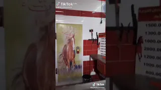 Horse meat shop in Algeria