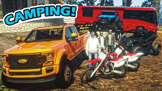 "The Boys" Go Luxury Camping In GTA 5 RP..