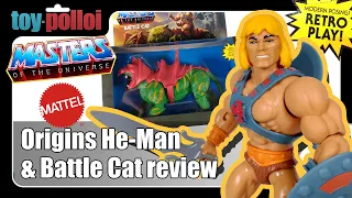 Origins He-Man & Battle Cat Masters of the Universe review - Toy Polloi
