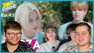 Реакция на [Русская озвучка Kadza] Обмен бывшими Stray kids (EXchange Island) | SKZ CODE Ep.43 #1