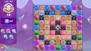 Candy Crush Saga LEVEL 1136 NO BOOSTERS™ (selective redesign)