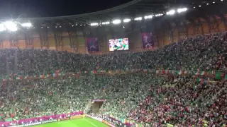 Fields of Athenry - Ireland v Spain, Gdansk, Euro 2012