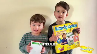 Unboxing the Butterfly Garden with Voucher to Redeem Caterpillars When Ready | Insect Lore