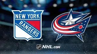 New York Rangers vs Columbus Blue Jackets highlights (11/10/18)