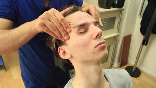 ASMR Turkish Barber Face,Head and Body Massage 116