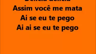 Michel Telo - Ai se eu te pego lyrics