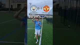 Manchester United VS Manchester City 💥🔥|#shorts