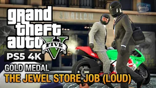 GTA 5 PS5 - Mission #14 - The Jewel Store Job Loud Approach [Gold Medal Guide - 4K 60fps]