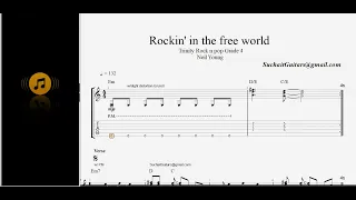 Rockin' in the free world (full track) -  Neil Young. Trinity Grade 4 Rock n Pop Guitar Lesson.