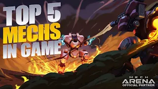 Top 5 Mechs in the Game | Mech Arena