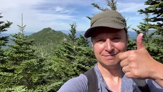 Hiking Profile Trail, Grandfather Mountain, NC