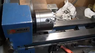 BACKING PLATE MODIFICATION FOR 4 JAW CHUCK