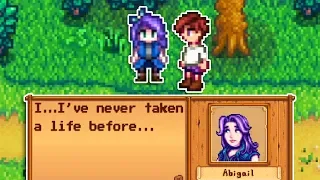 When Abigail Commits A Murder In Stardew Valley