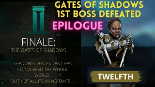 Shadow Fight 3 Epilogue | Finale : The Gates Shadow Part 1 Walkthrough | Twelfth Boss Defeated |