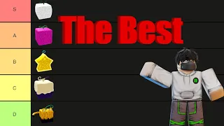 I Ranked Every Fruit In Blox Fruits