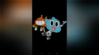 (duet) gumball and unwithered foxy Sing im blue
