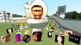 MEMES NEXTBOT SKIBIDI TOILET OBUNGA SPONGEBOB CHASE US IN GMOD SANDBOX ► Garry's Mod