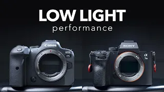 Canon R6 vs Sony A7 iii ISO Low Light Test + Samples Download