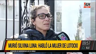 ⚫ Murió Silvina Luna: habló la mujer de Aníbal Lotocki