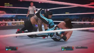 WWE 2K23  Aj Styles Vs Roman Reigns