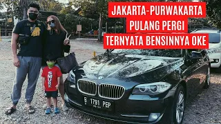 ROAD TRIP BMW 520i F10 2012, Bagaimana Konsumsi BBM nya?