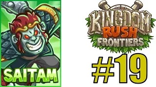 Прохождение KINGDOM RUSH FRONTIERS - EMBERSPIKE DEPTHS vs Новый герой SAITAM [Veteran]