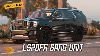 Playing GTA 5 As A Undercover POLICE Gang Unit | GTA 5 LSPDFR Mod| 4K