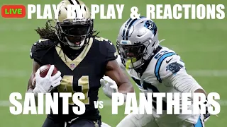 New Orleans Saints vs Carolina Panthers Live Play-By-Play & Reactions