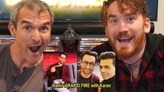 Koffee With Karan Rapid Fire : Aamir Khan & Karan Johar | REACTION!!