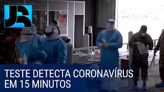 Novo teste para detectar o coronavírus em 15 minutos é aprovado nos EUA