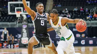 Quarterfinals: Kansas State vs Baylor Men's Basketball Highlights