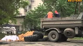 Боевики возвращаются на блок-посты в Славянске после атаки украинского спецназа