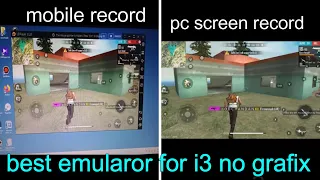 best emulator for low end pc (i3 3240) (test free fire)