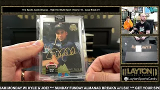 The Sports Card Almanac - High End Multi Sport: Volume 15 - Case Break #1