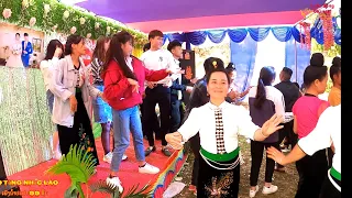 Múa lào hay nhất mọi thế kỷ tại đám cưới dân tộc Thái bản Luá Mường Hung Sông Mã Sơn La @mualaotv4796