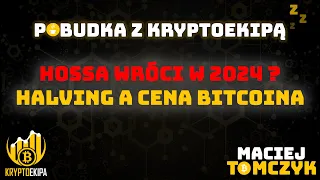 Czy to koniec HOSSY na rynku KRYPTOWALUT?, BITCOIN Halving czy będzie powtórka z historii