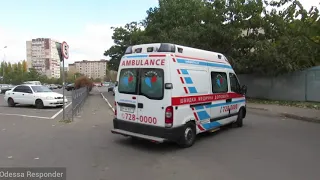 Renault Master of Private clinic,Responding code 3