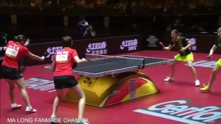 LIU Shiwen /DING Ning vs CHEN Meng /ZHU Yuling | Women's Double | WC2017 FINAL