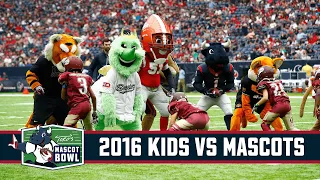 2016 Kids vs Mascots Football | More mascot madness!!