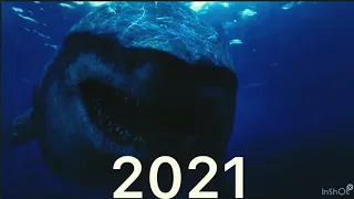 Megalodon evolution (2010-2021) #shorts #evolution #megalodon #new