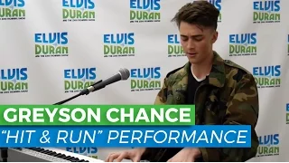 Greyson Chance - "Hit & Run" Acoustic | Elvis Duran Live