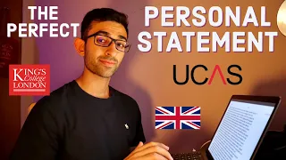 How to write the PERFECT Personal Statement (for Top UK Universities)